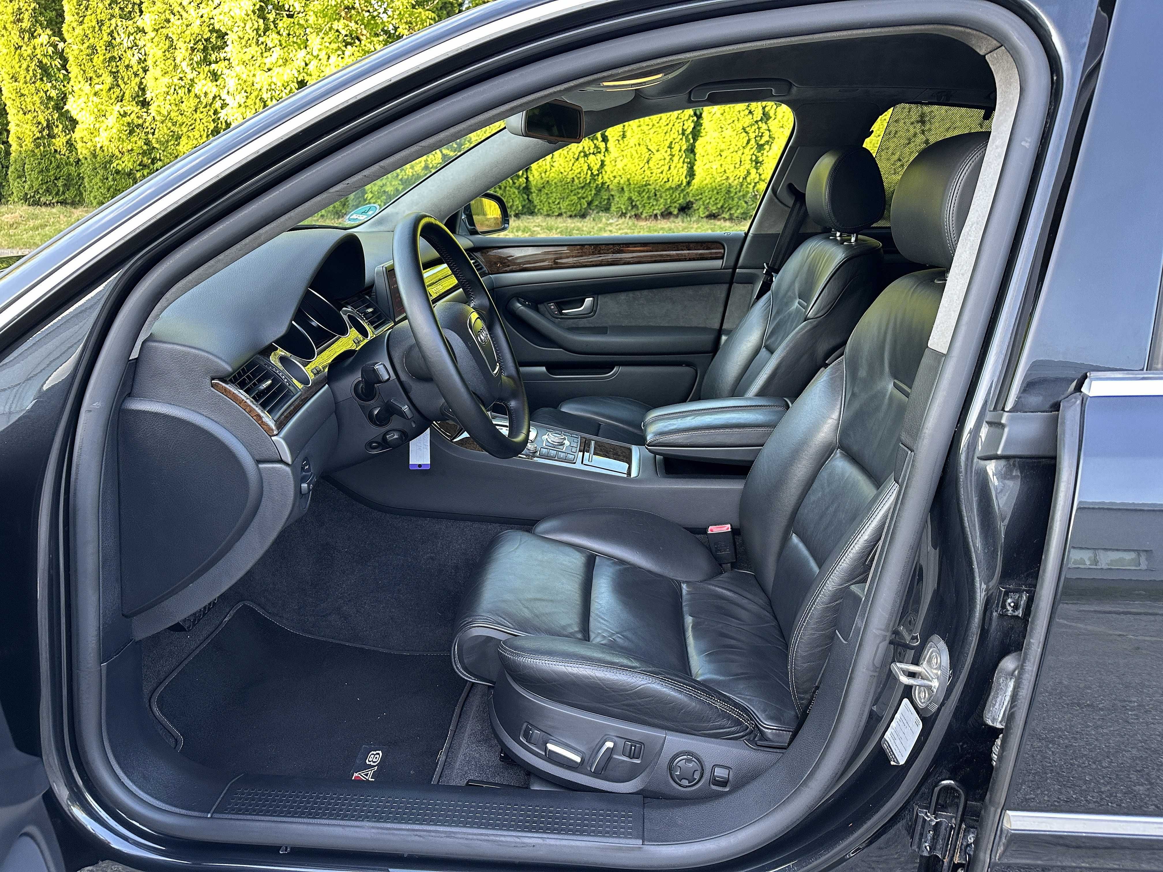 AUDI A8 D3 LIFT 3.7 V8 280PS QUATTRO BiXenon Komforty BOSE 18" PIĘKNA!