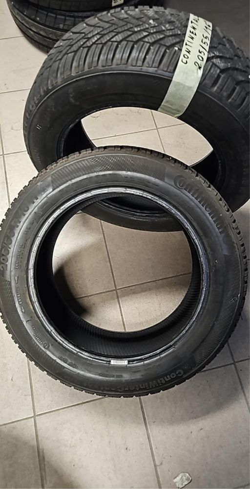 2x continental contiwintercontact ts850 205/55 R 16