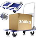 WÓZEK MAGAZYNOWY TRANSPORTOWY Platformowy Transportowy Towarowy 300kg