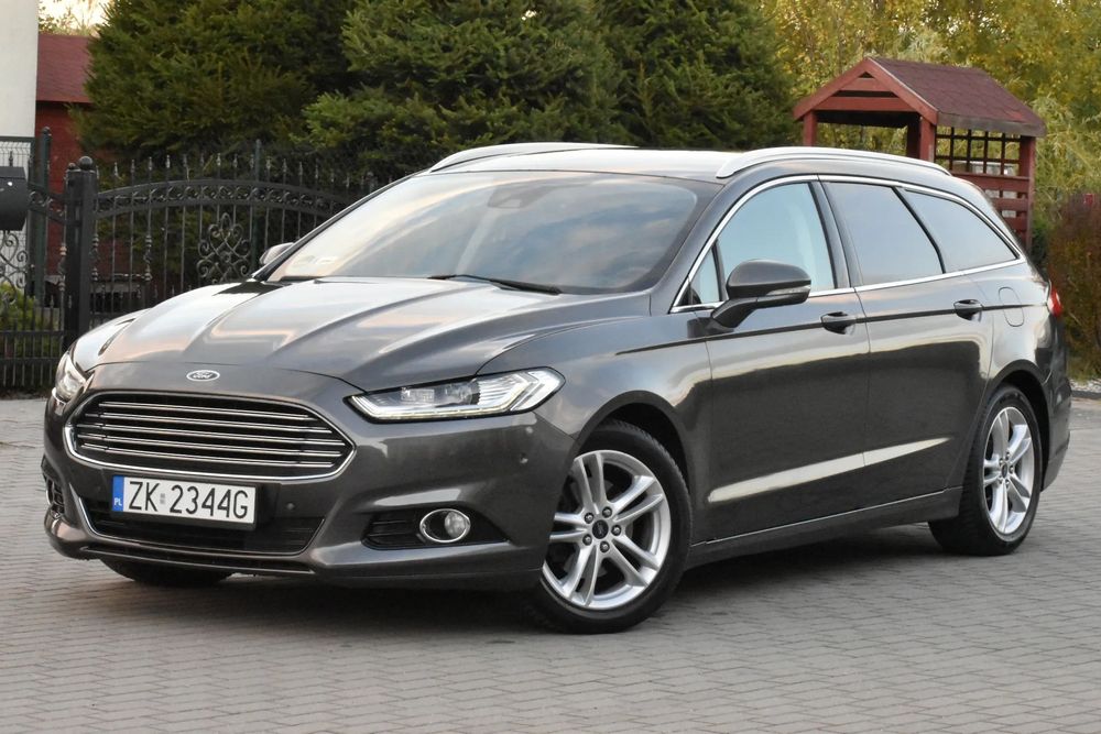 Ford Mondeo Ford Mondeo MK5 2.0 TDCI 180km 2015r. TITANIUM - BOGATE WYPOSAŻENIE