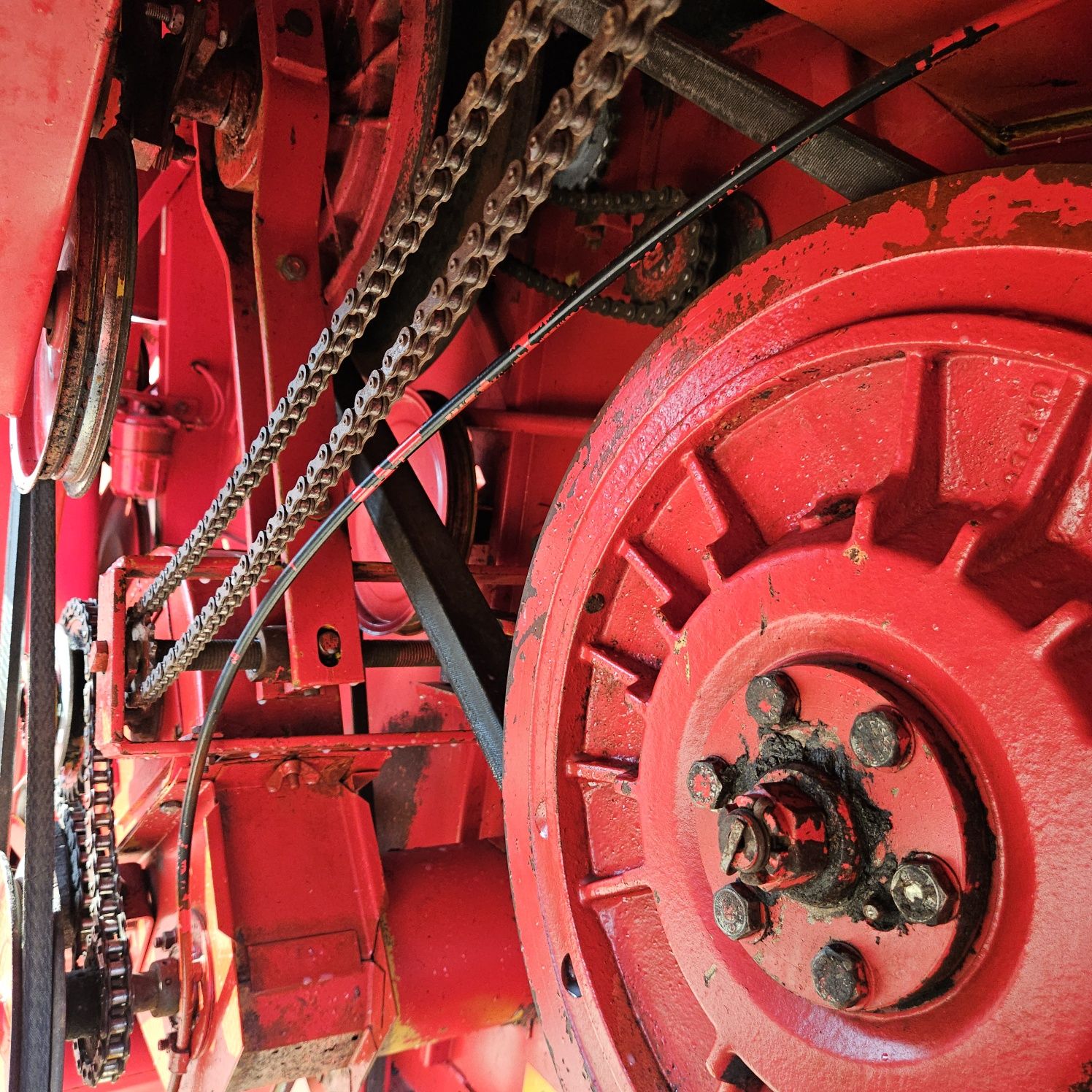 Комбайн Massey ferguson 20 з Фінляндії