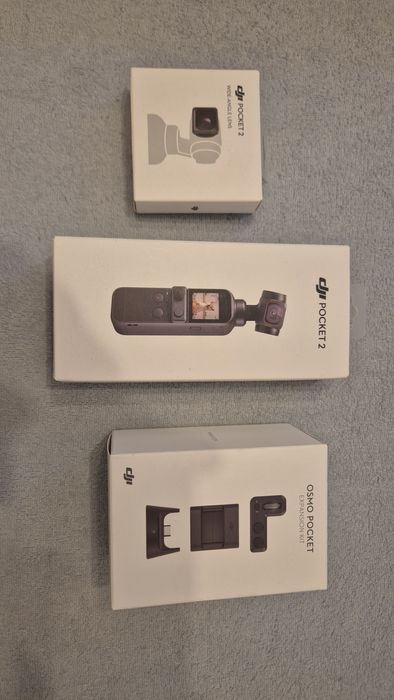 DJI Osmo Pocket 2 + Expansion Kit + filtry ND
