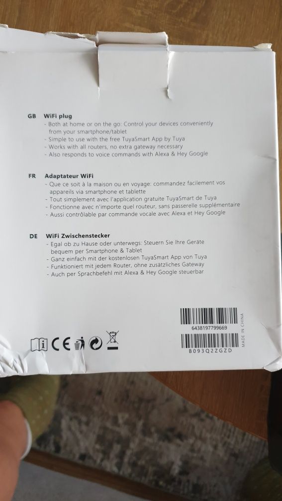 Gniazda wi-fi 2,4 GHz sterowane smartfonem