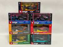 Моделі Bburago F1 Red Bull Ferrari Mercedes Mclaren Alpine