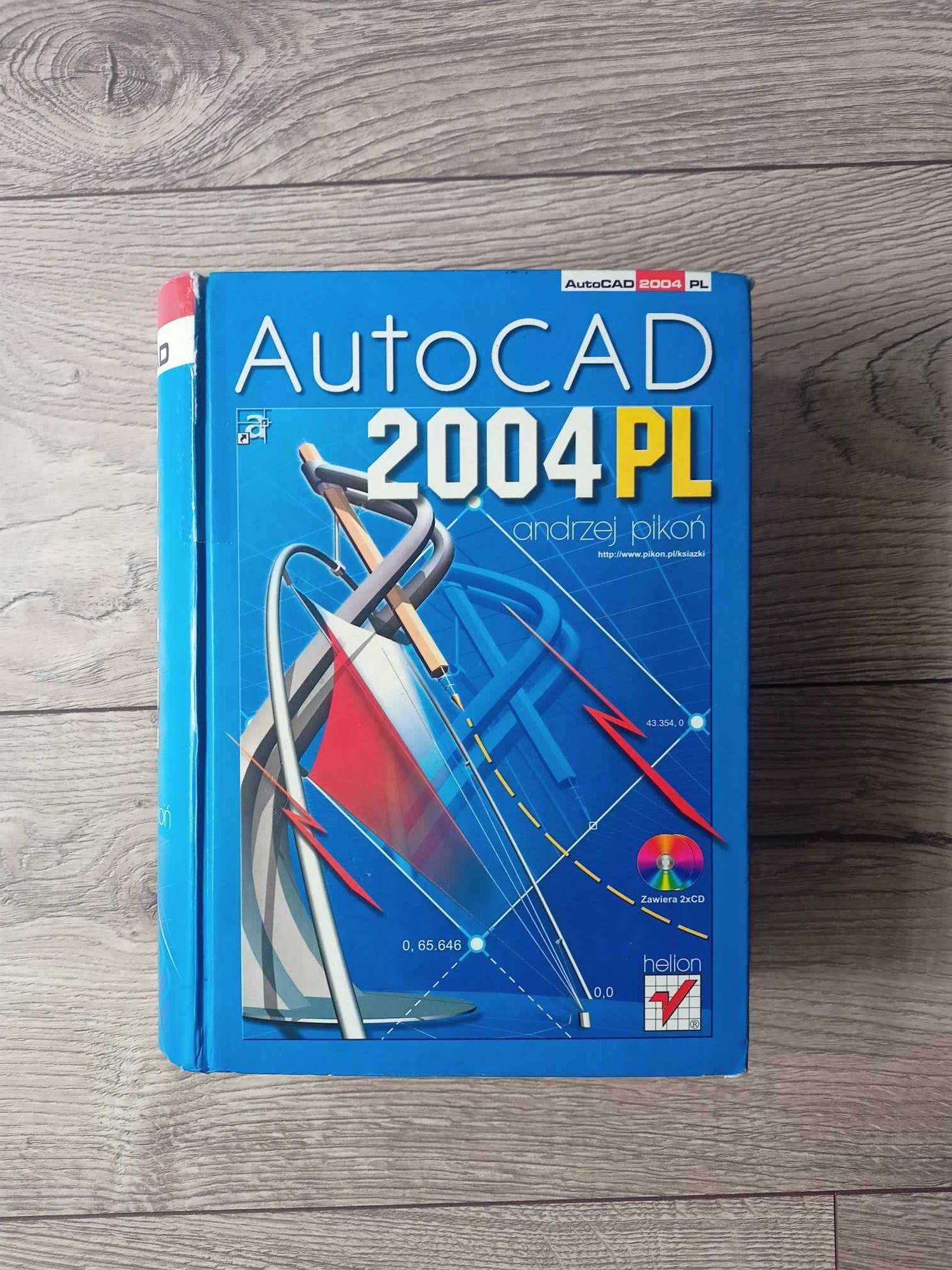 Książka Autocad 2004 PL + 2 CD