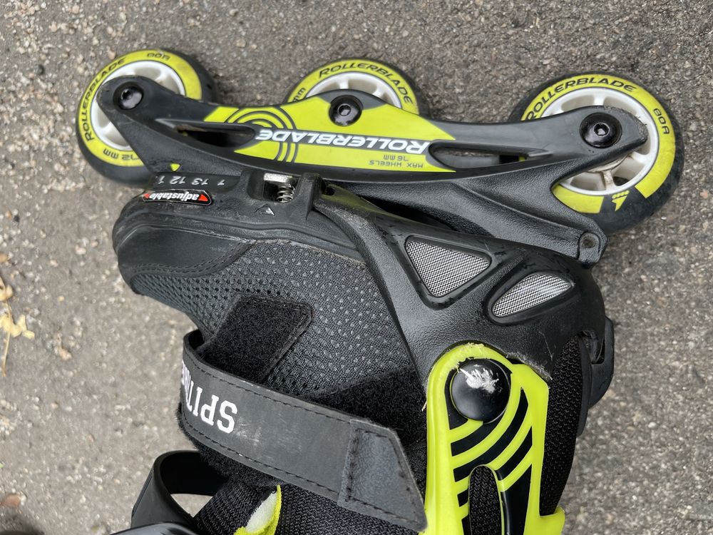 Rollerblade Microblade Neon-Yellow 2021 раздвижные