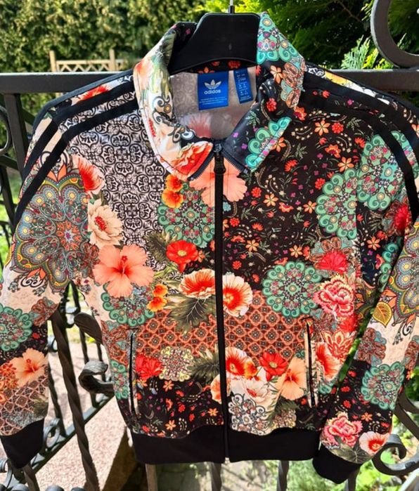 Adidas w kwiaty print kwiatowym mandale 42 44 Jarmid Aghart, BR5129