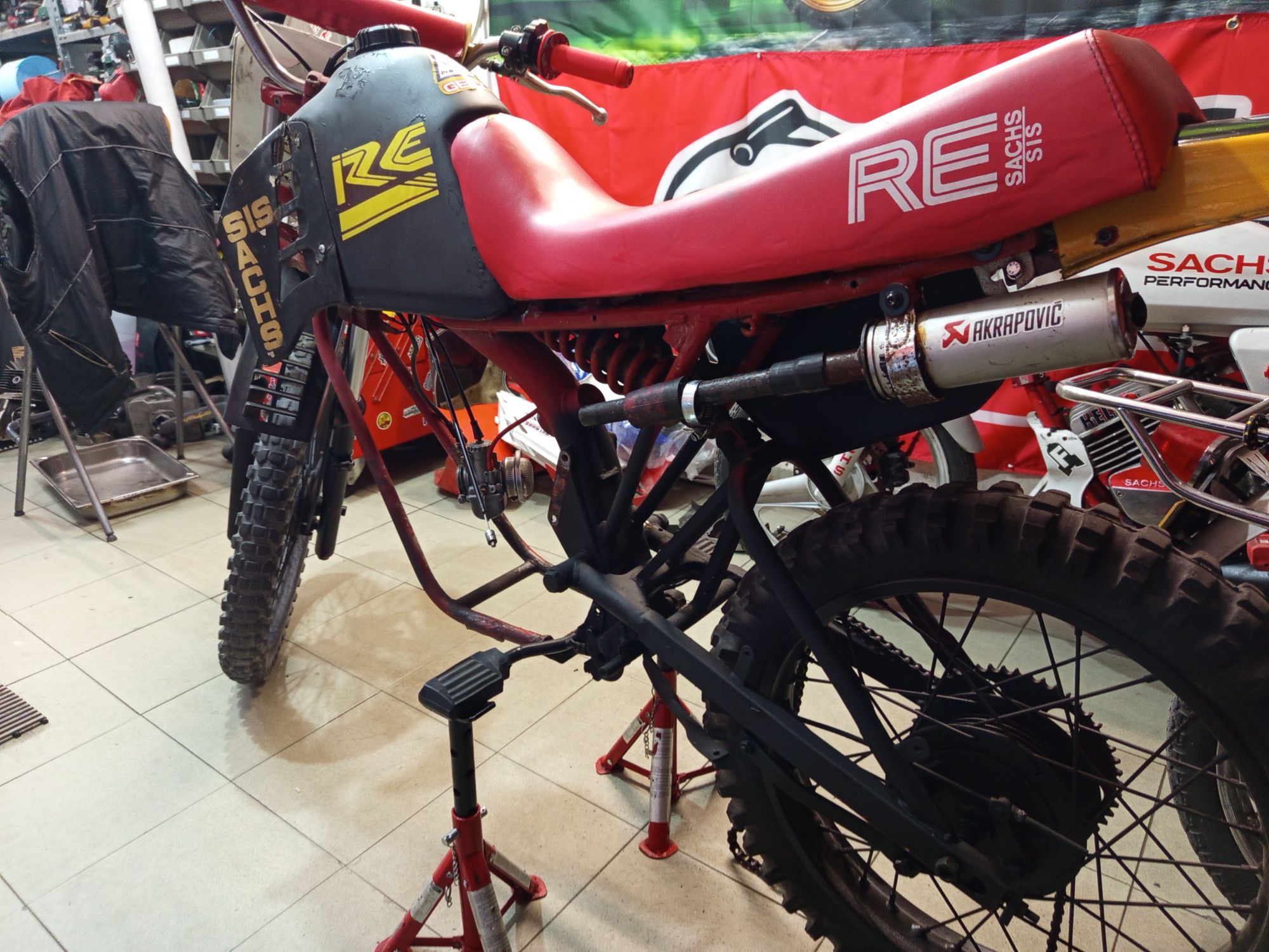 Sachs RE 2 Geração quadro reforçado