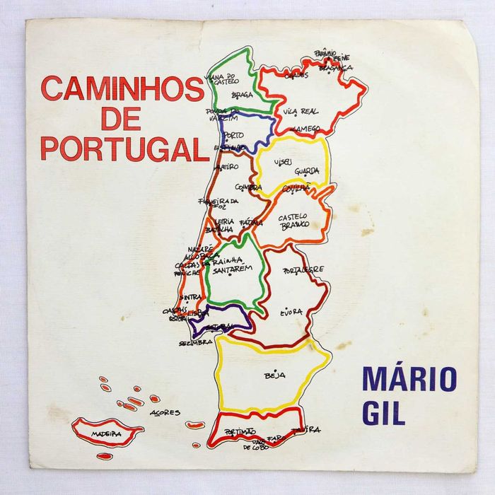 Vinil Mario Gil caminhos de portugal