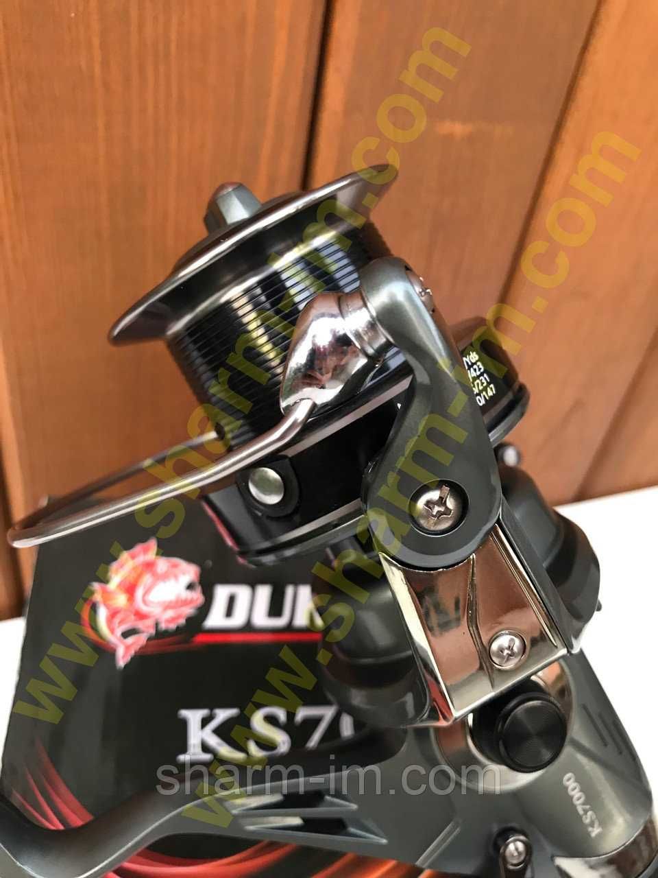 Карповая катушка Durareel KS 7000 (6+1 bb) с Байтранером