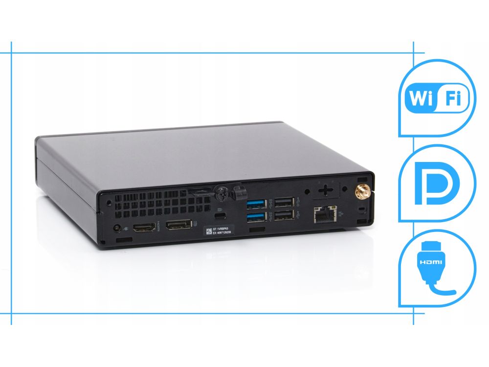 Dell Optiplex 3080 Tiny Intel i5 mini PC 16GB DDR4 512SSD Win11 Pro