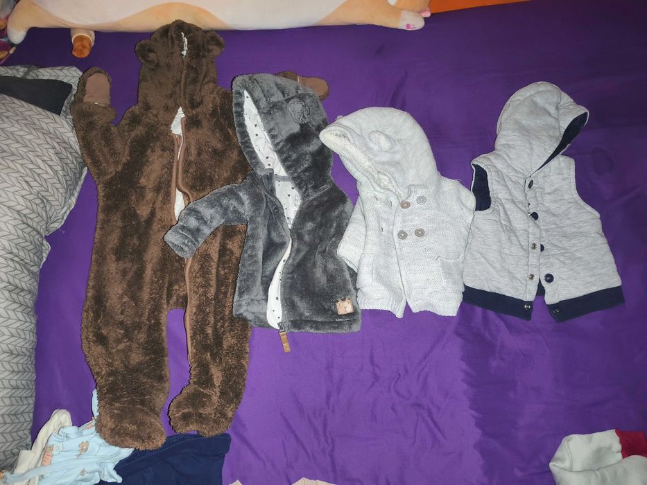 Paka ubrań chłopięcych rozmiar 62