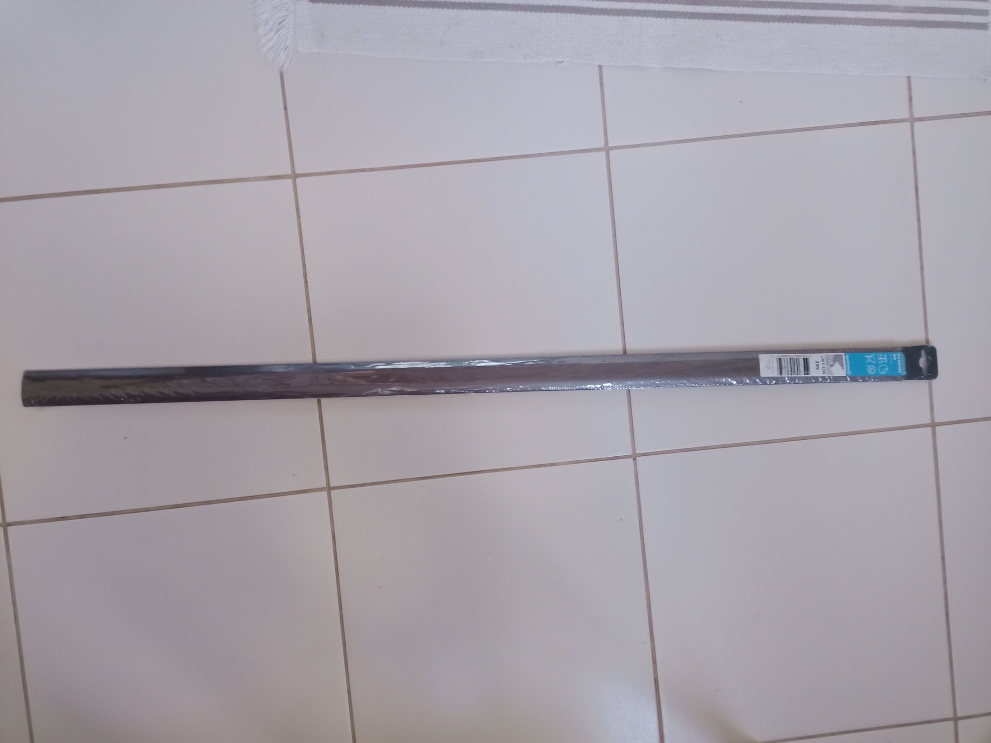Profil aluminiowy listwa dylatacyjna brązowy decor 295 93 cm x 3,7 cm