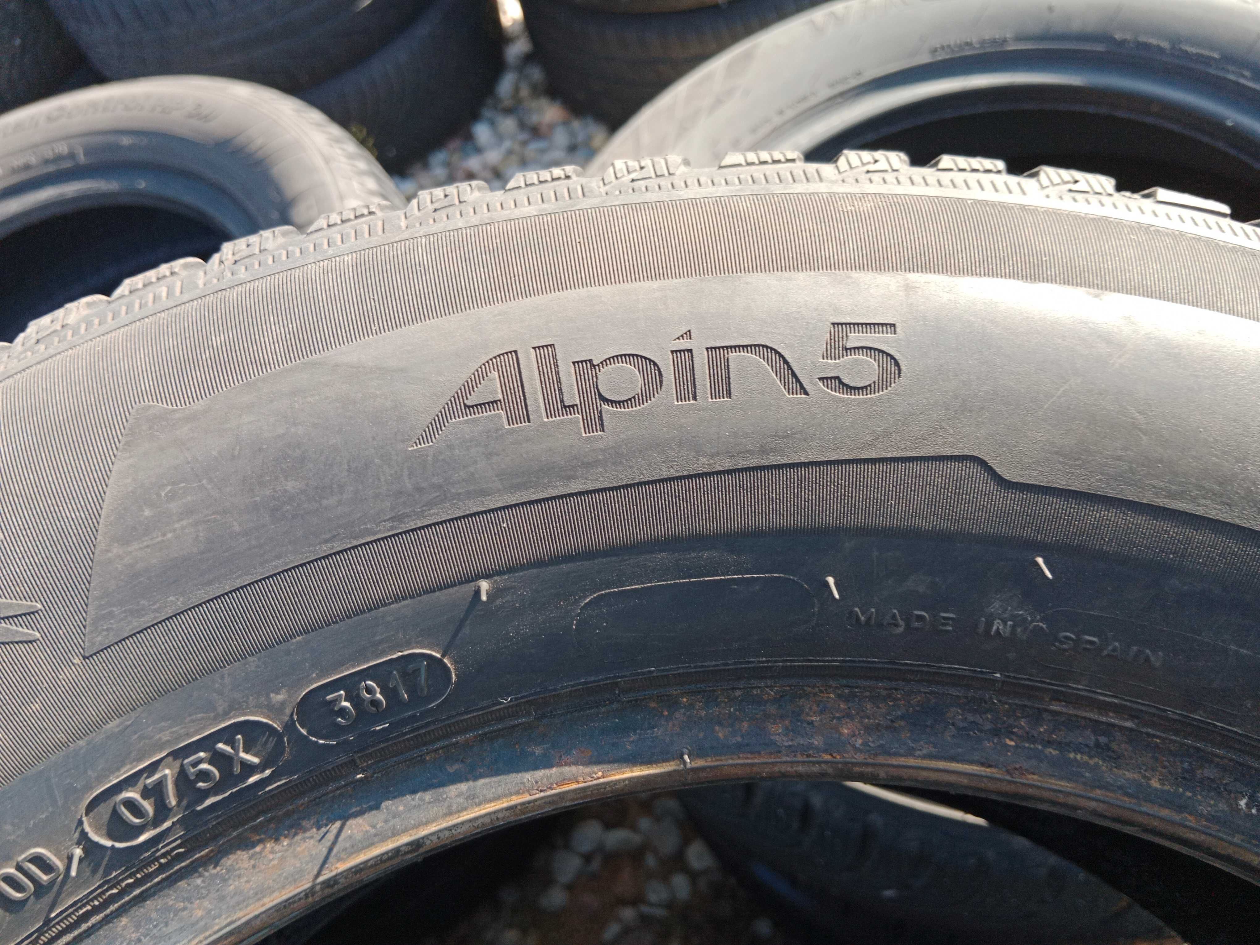 Opona używana 215/65R16 Michelin Alpin 5 1szt.