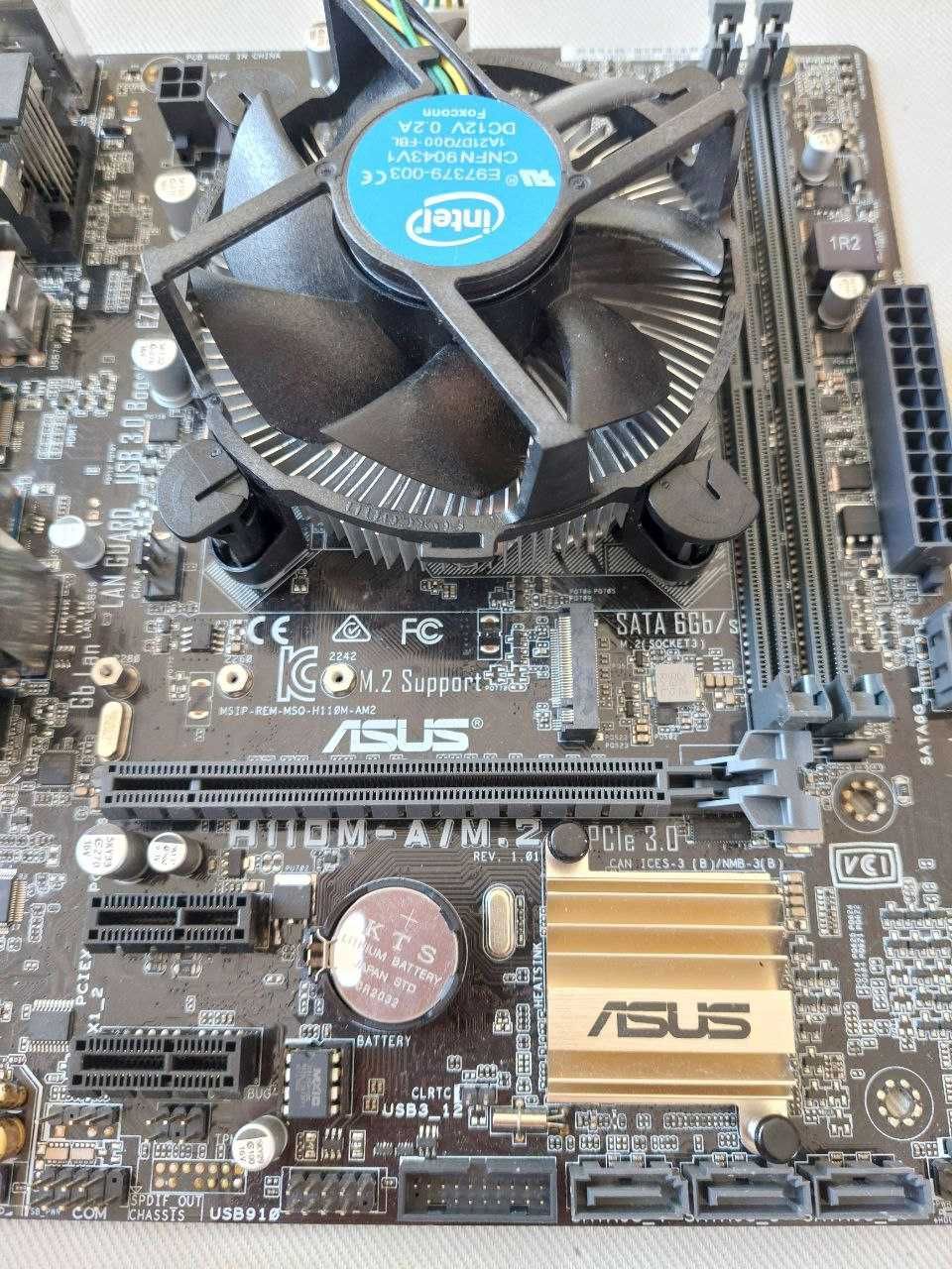 ASUS H110M-A/M.2 (M.2 SSD) ddr4 + Core i5 6400