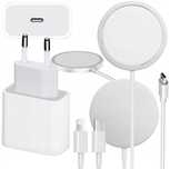 Ładowarka indukcyjna + szybko ładowarka do IPHONE 15/20W USB-C LIGHTIN