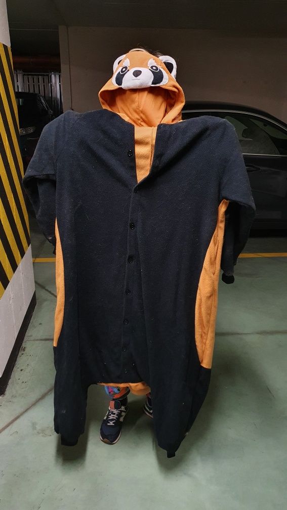 Onesie piżama pandka ruda red panda