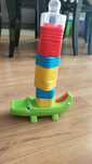 Krokodyl klocki wieża Fisher Price