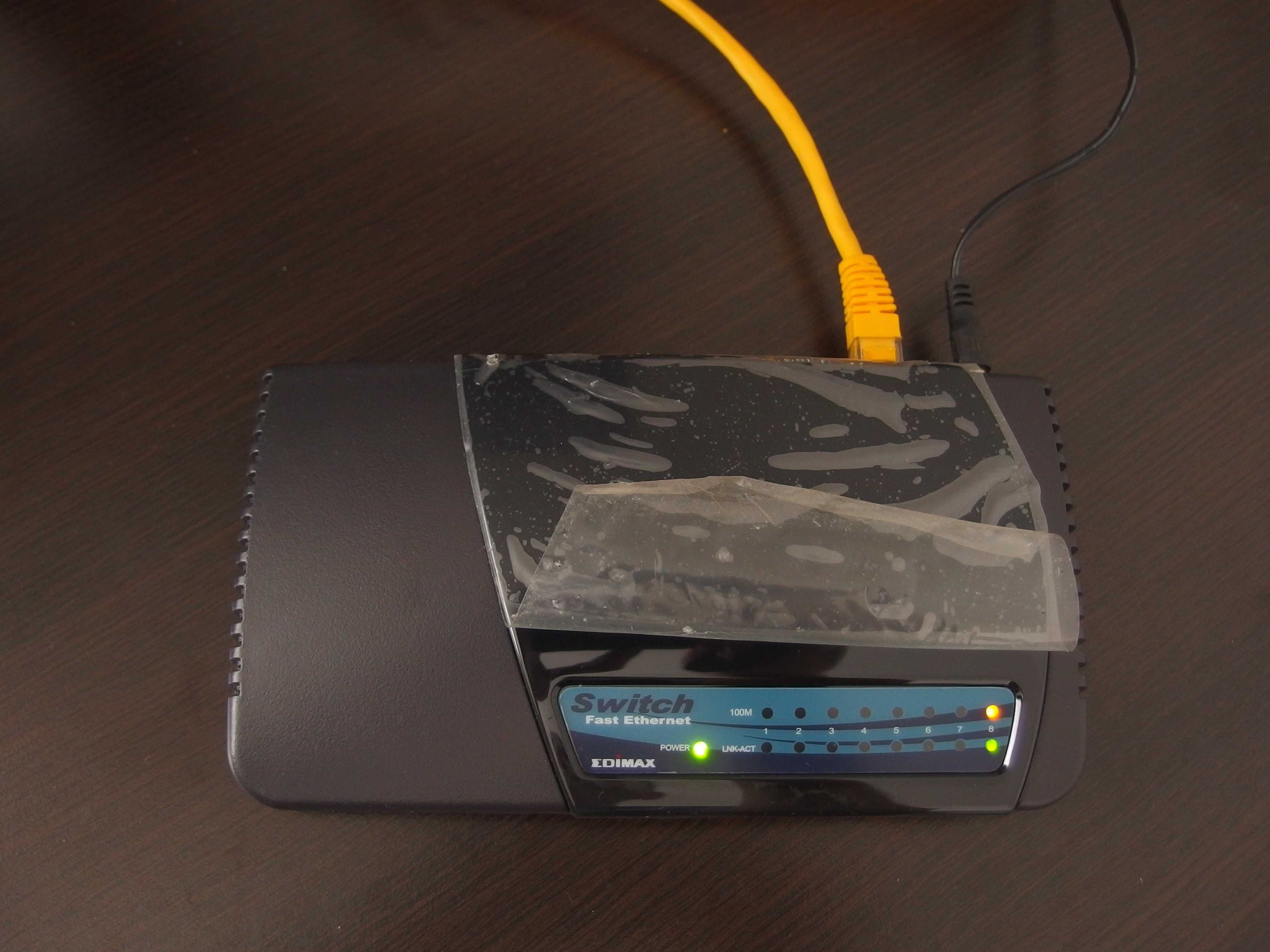 Edimax ES-3108P 8-Portowy 10/100mbps fabryczna folia Switch