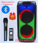 Портативна колонка-валіза ZPX-7785 800 Вт 8"  + подарунок!