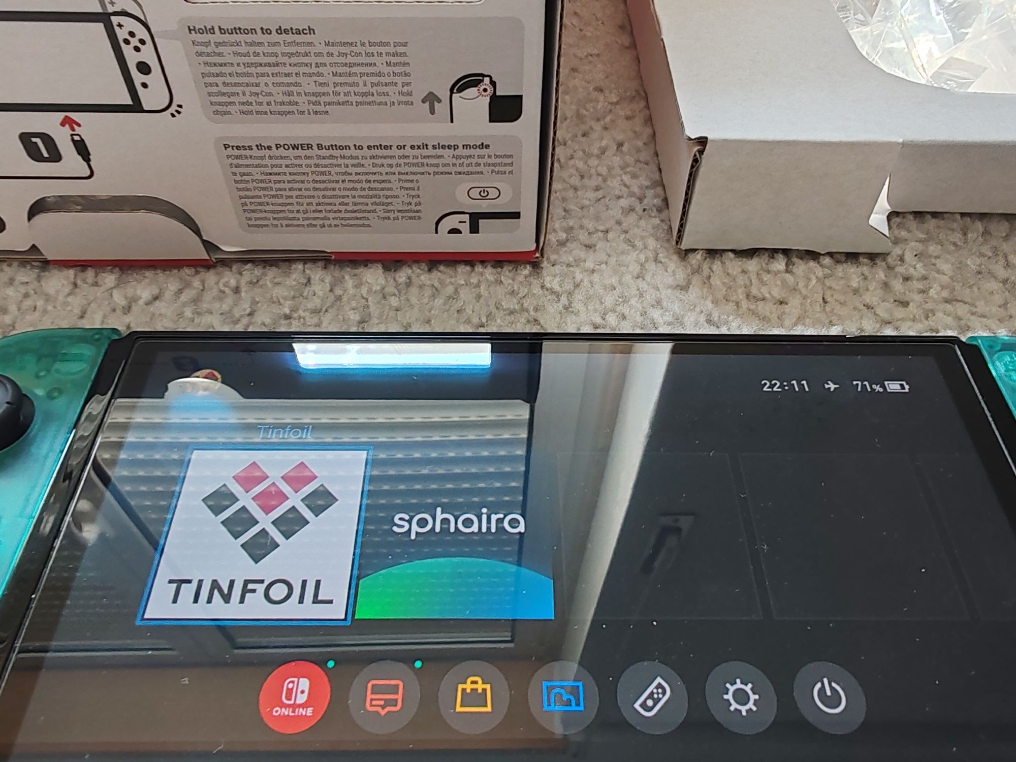Consola Nintendo Switch OLED (Desbloqueada)