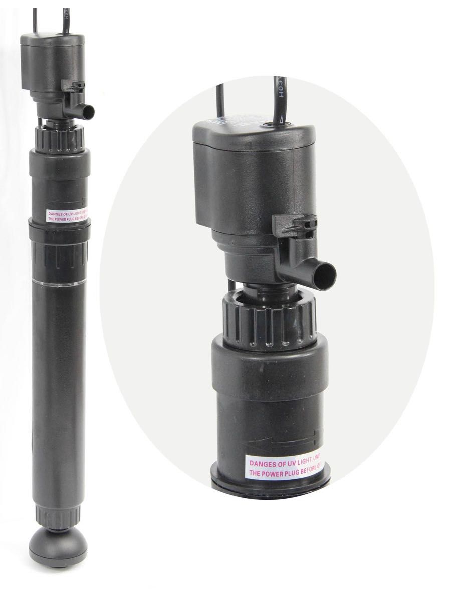 Lampa UV eliminator glonów do oczka/stawu do 10000 L, UV-C 10W, CUV