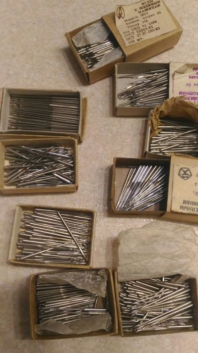 Голки, челнок, шпуля