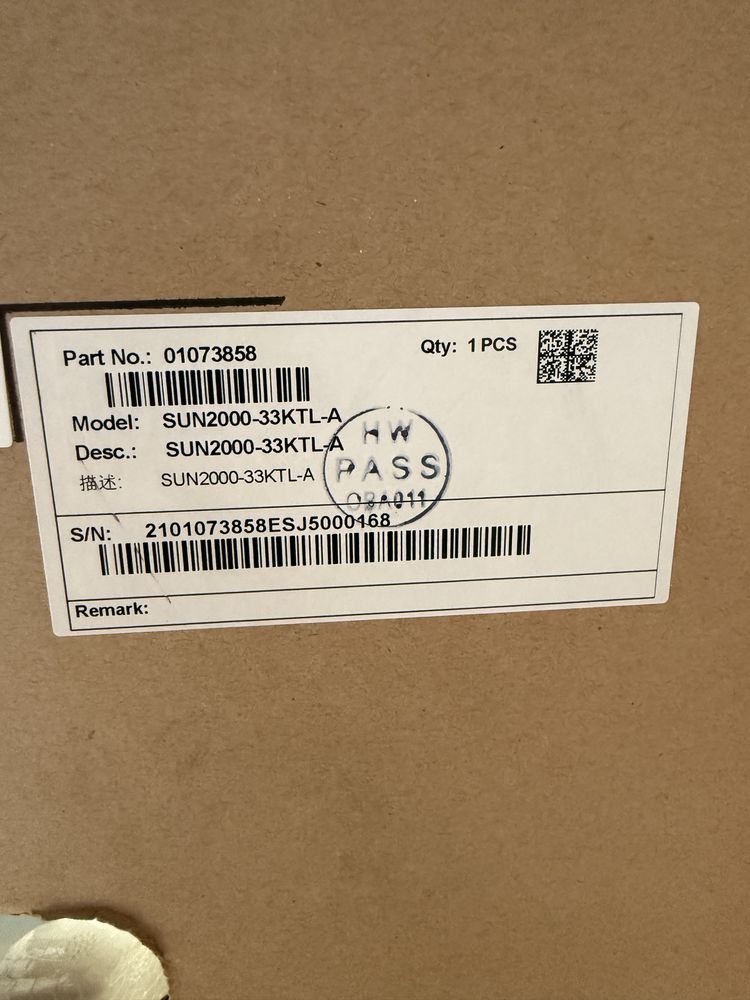 Inwerter Huawei SUN2000-33KTL-A 4xMPPT