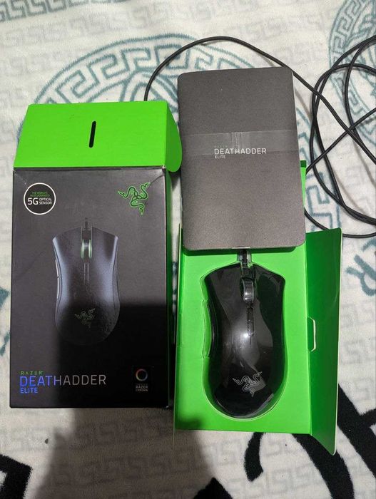 Миша/Мышка/Мышь Razer DeathAdder Elite USB Black (RZ01-02010100-R3G1)