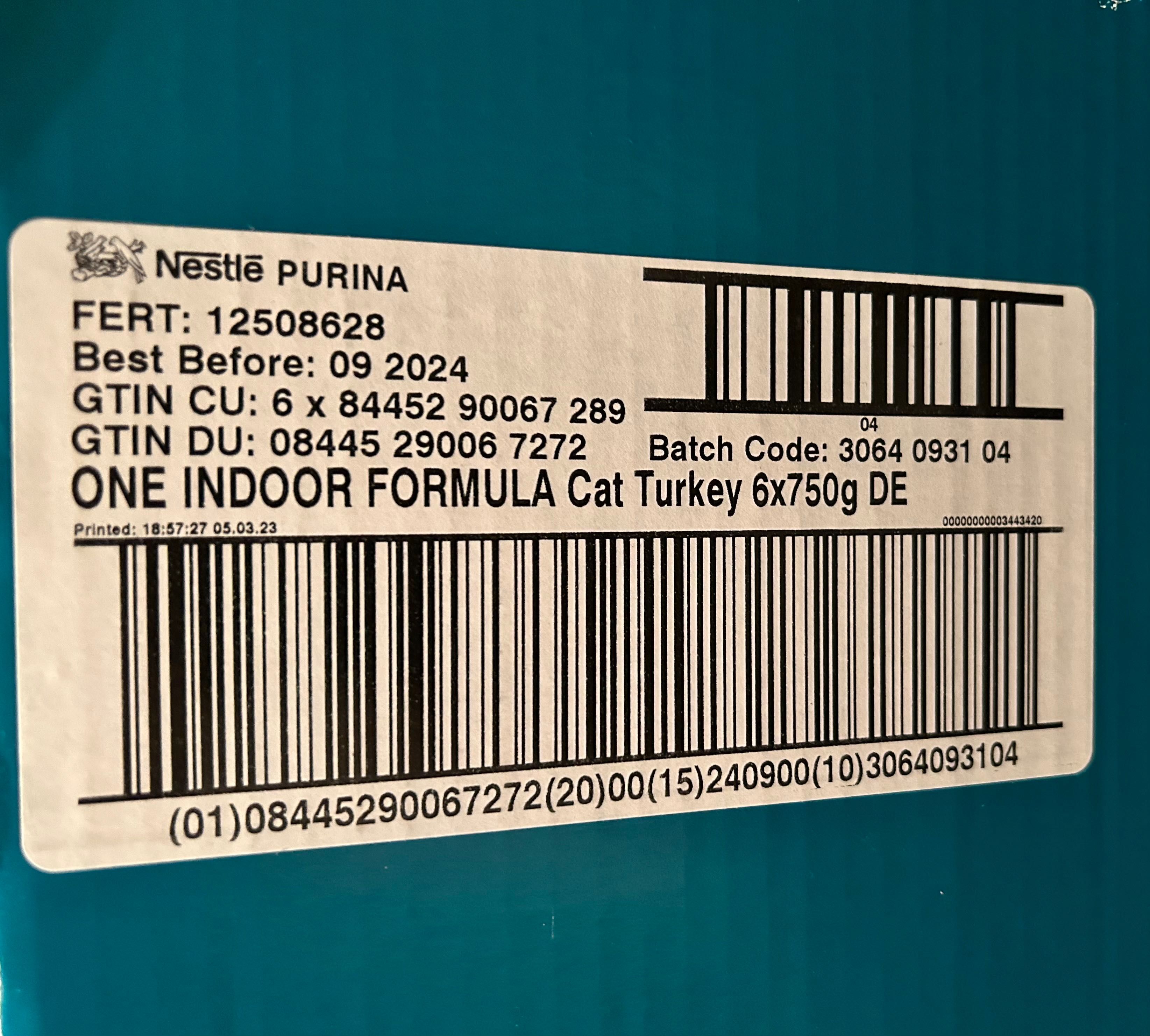 MiszMasz# NIEMIECKA 1,5 kg Purina One Bifensis Indoor Sucha Karma Kot