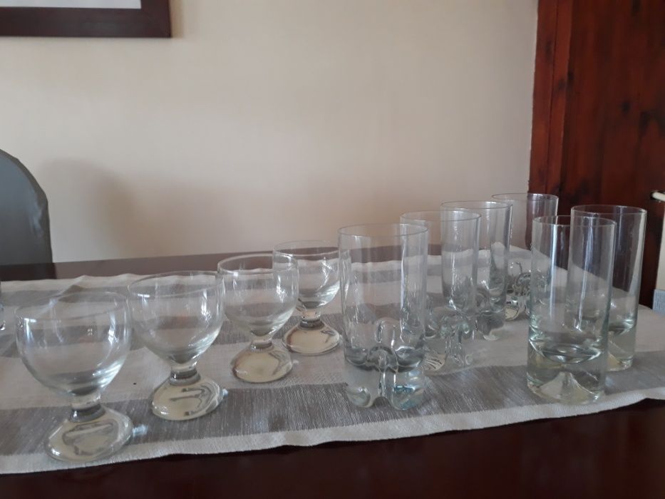 14 sztuk - szklanki do drinków, koniakówki