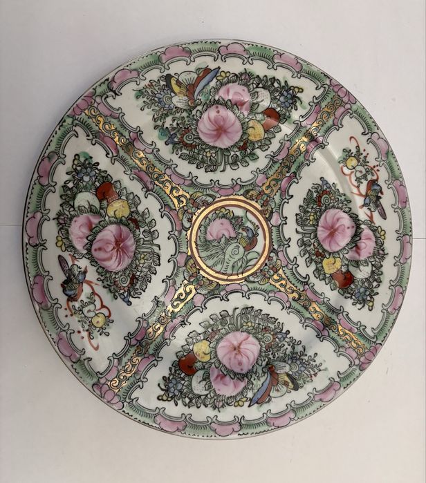 Recheio- Lote 15 peças porcelanas Chinesas / Macau antiguidades