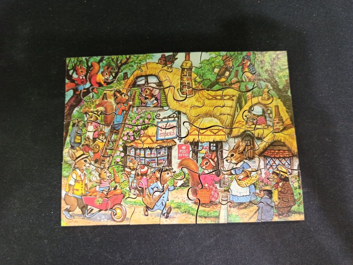 Puzzle drewniane, puzzle wood jig saw, zwierzęta