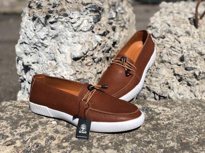 Чоловічі лофери коричневі 41р