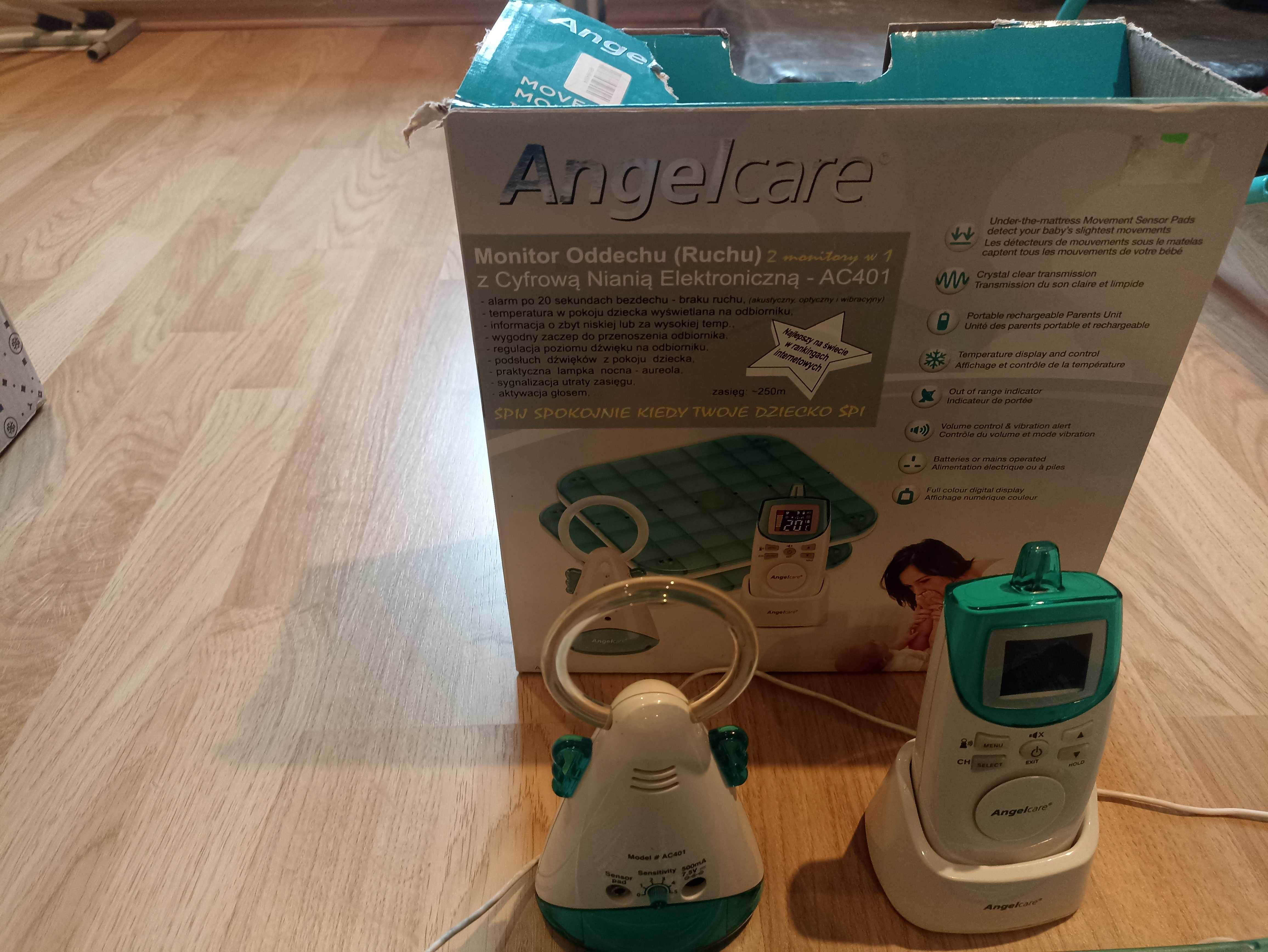 Angel Care monitor oddechu elektroniczna niania