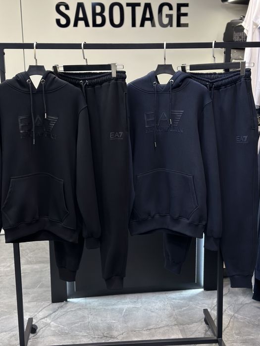 Теплий костюм Armani EA7 s-xxl