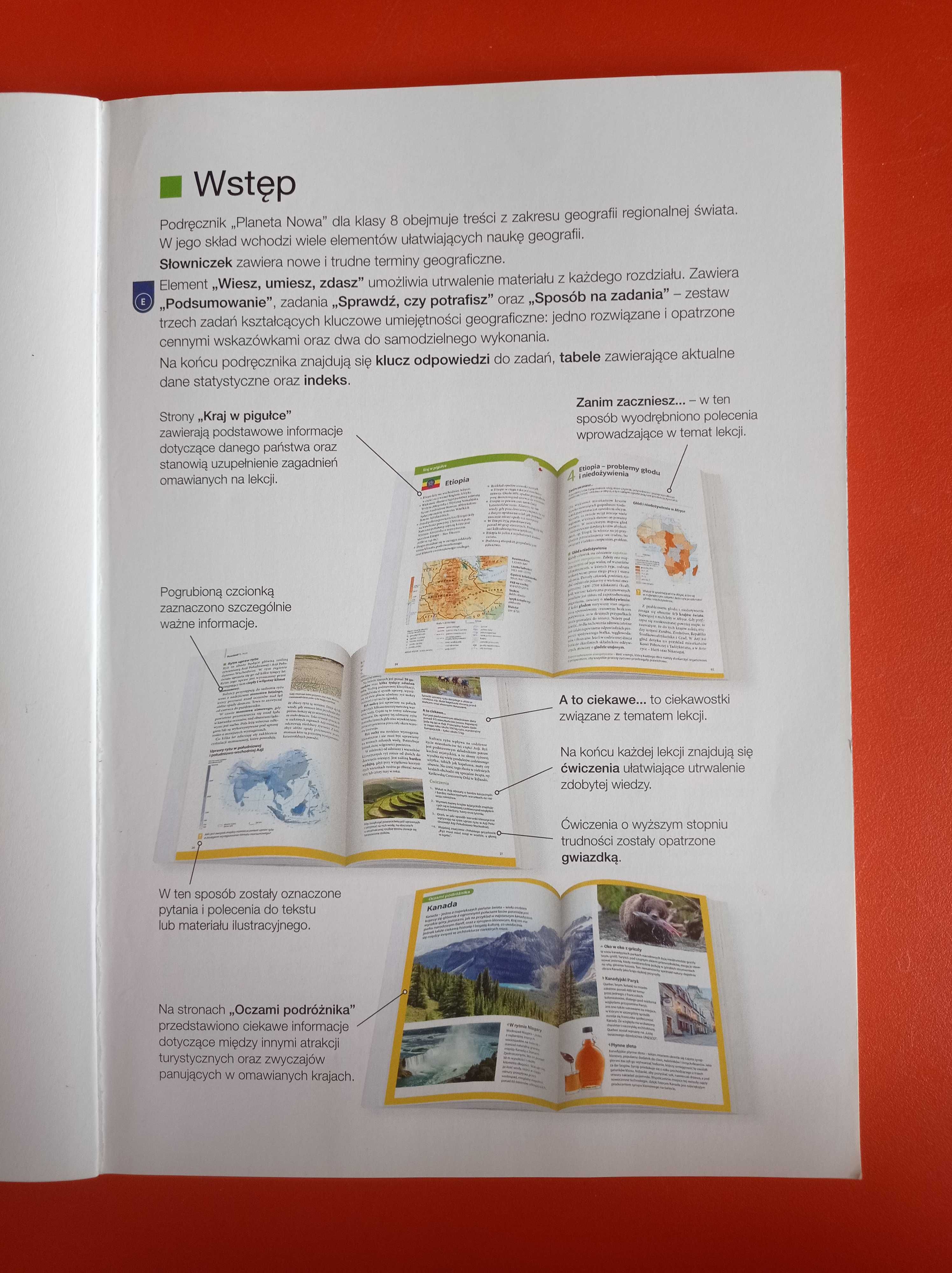 Planeta Nowa 8, podręcznik, Dawid Szczypiński, Tomasz Rachwał