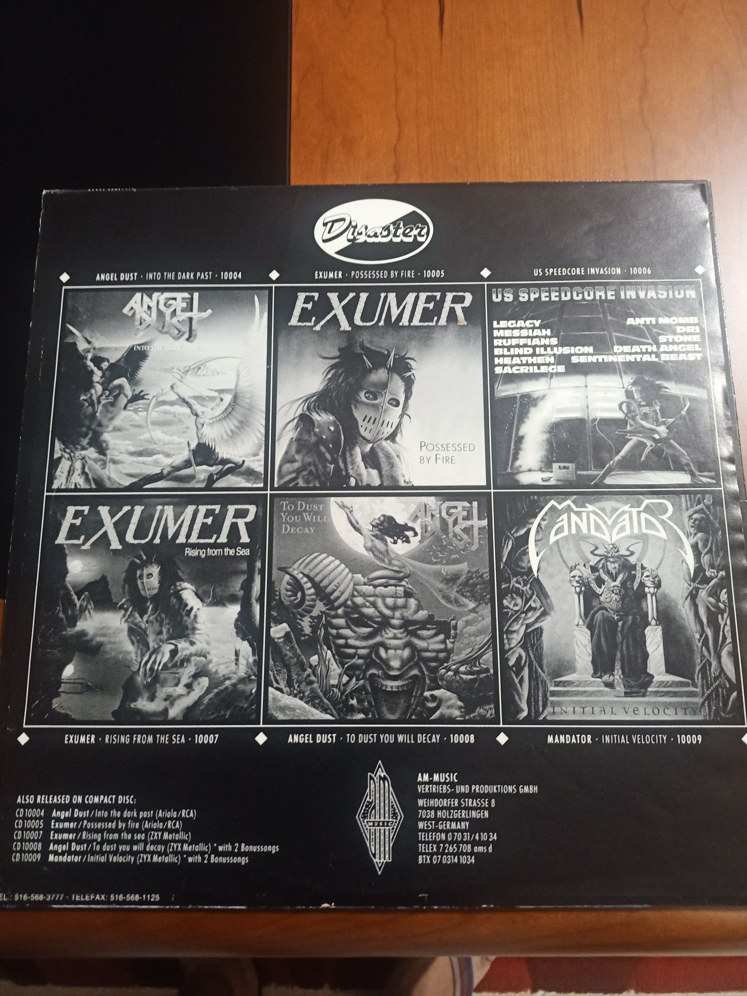 Disco vinil Angel Dust