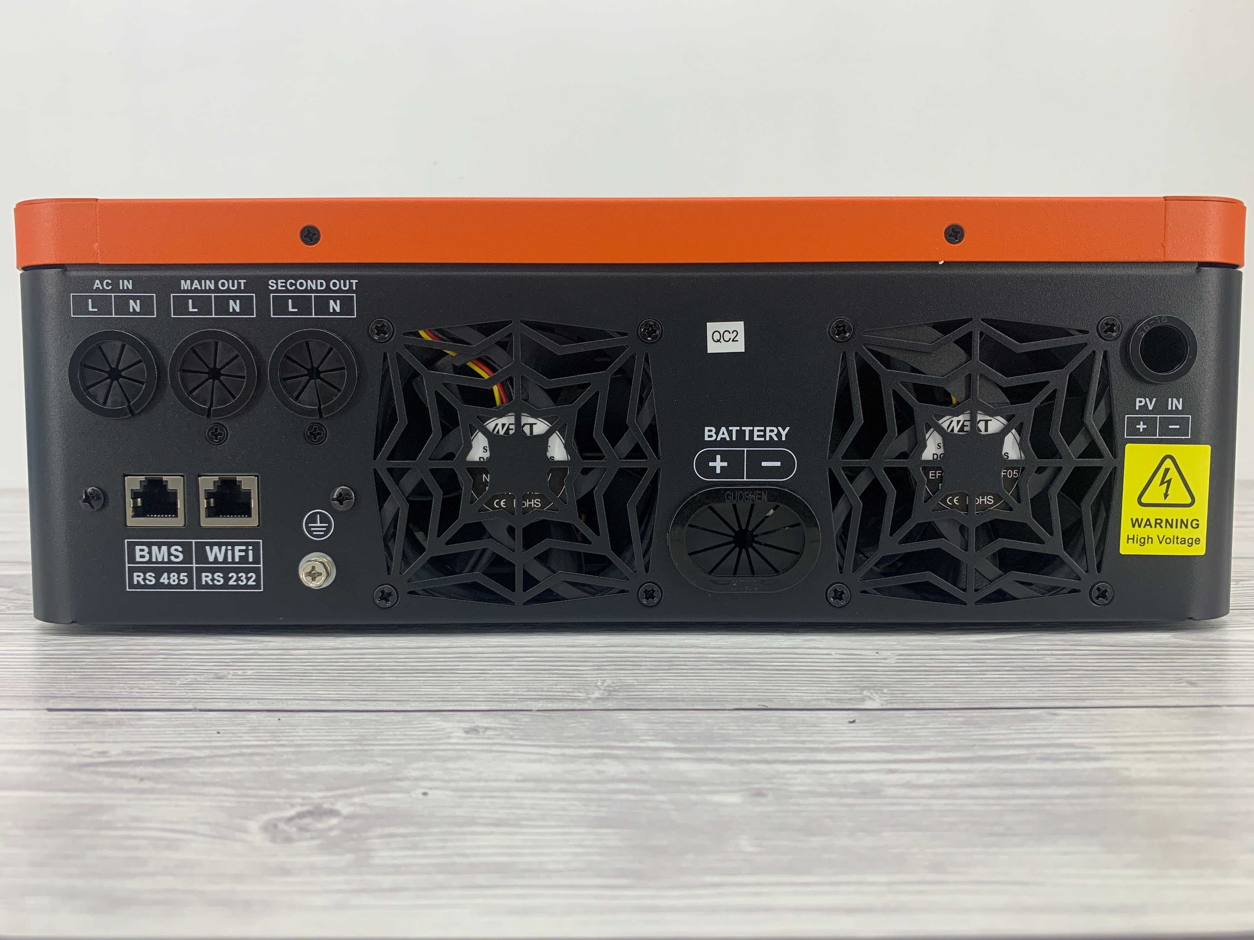 Наявність! Гарантія 12 міc Гібридний інвертор PowMr 6.2кв 48V ДБЖ