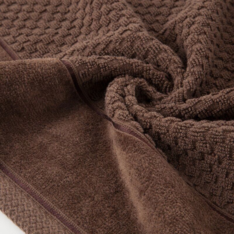 Ręcznik Frida 50x90 brązowy ciemny frotte 500g/m2