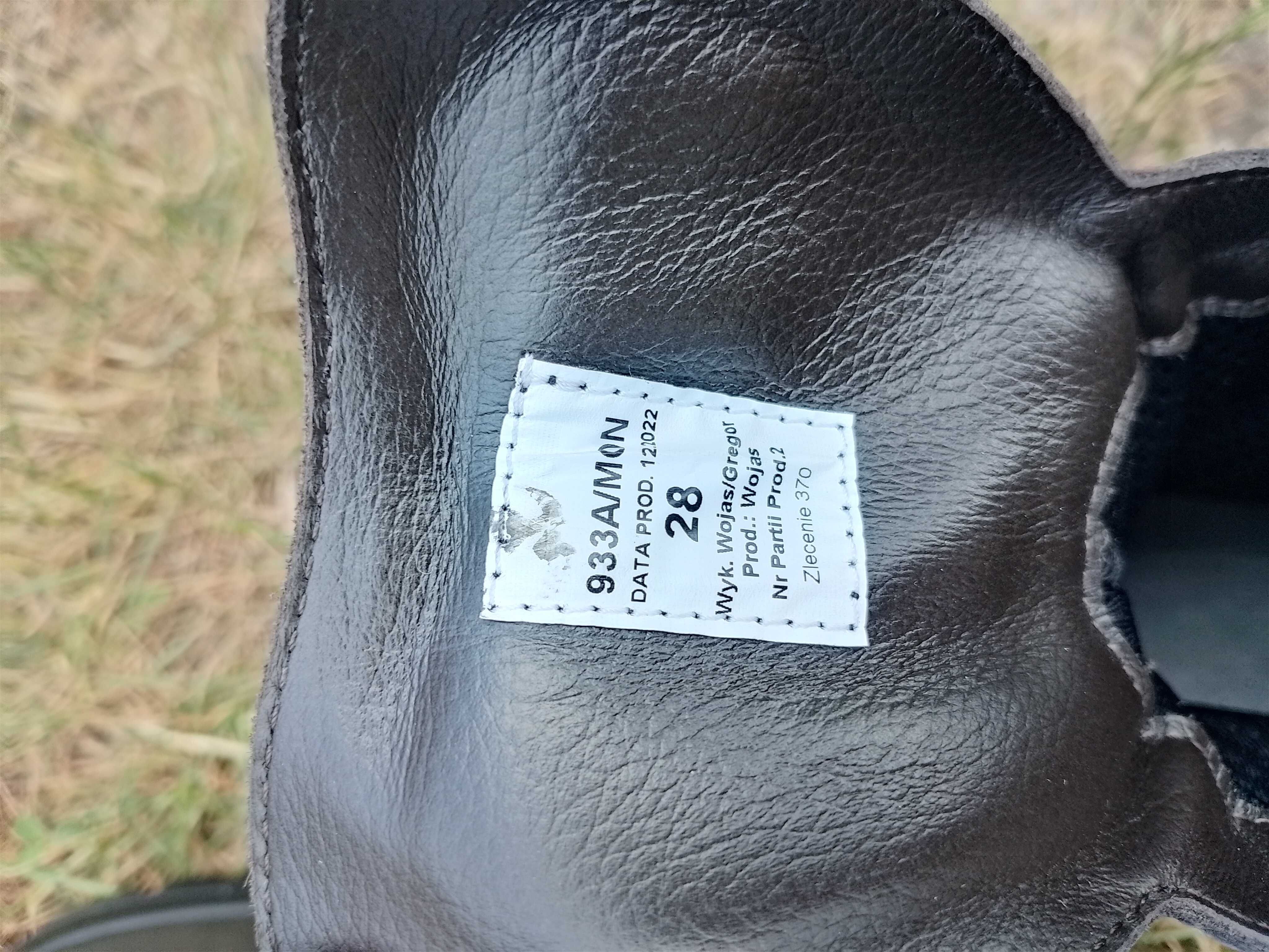 Buty Wojas wojskowe 28 ,brąz  nowe