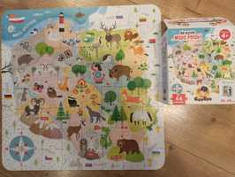 Puzzle czuczu mapa Polski