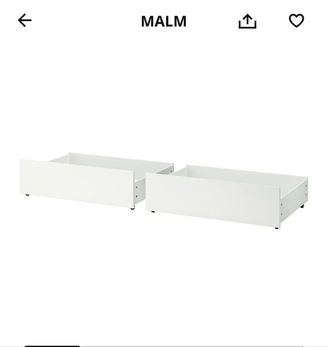Gavetoes cama ikea