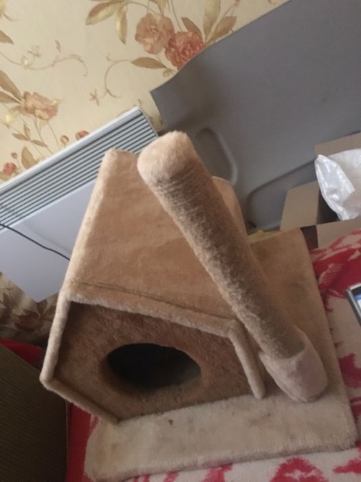 Дом для кота домік для котика, кігтеточка