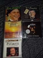Cd's Frank Sinatra/Abba/Pavarotti/Santana