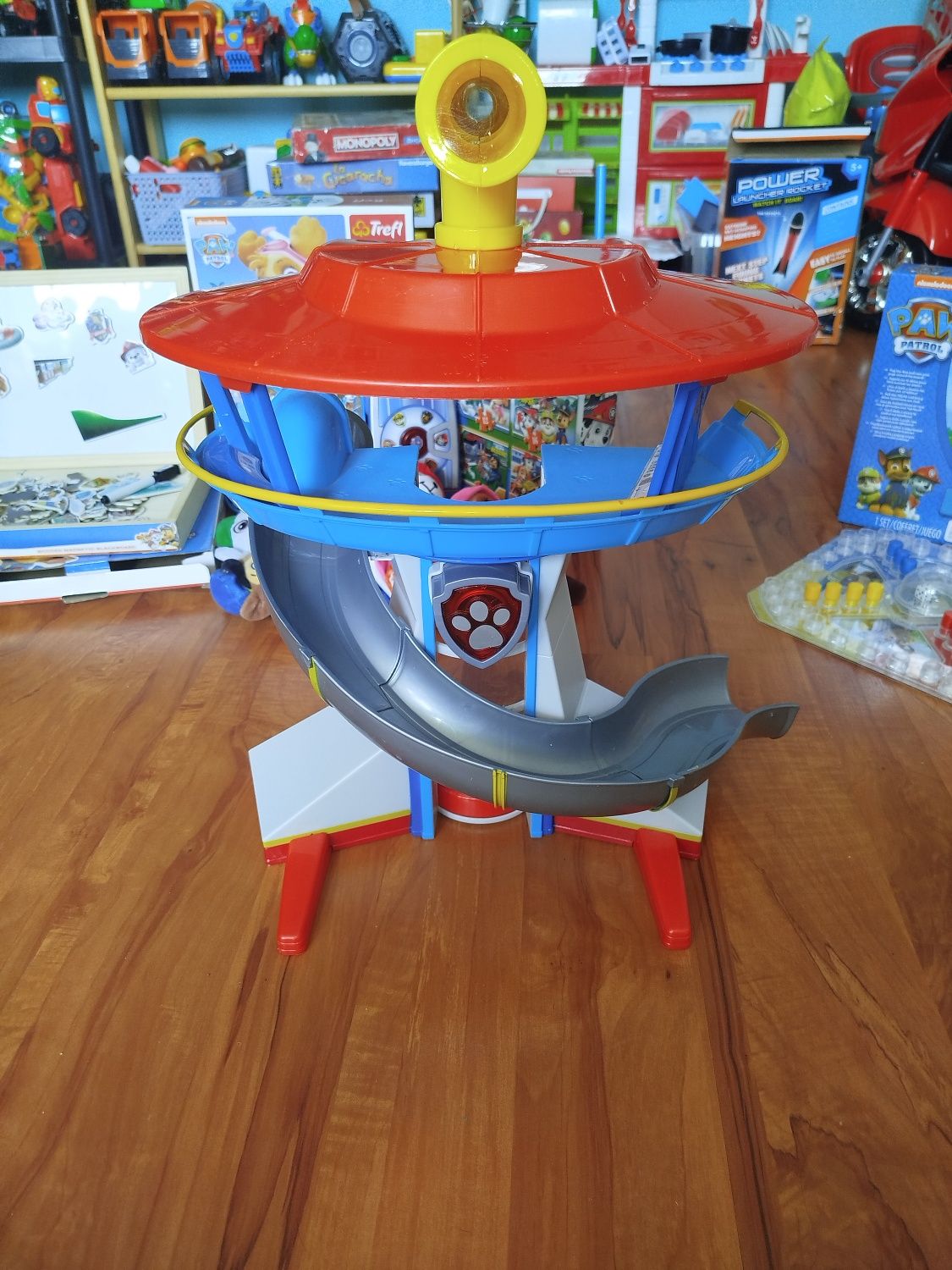 Gra psi patrol chińczyk memory pop up edukacyjna
