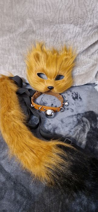 Zestaw przebranie kota Therian lisa