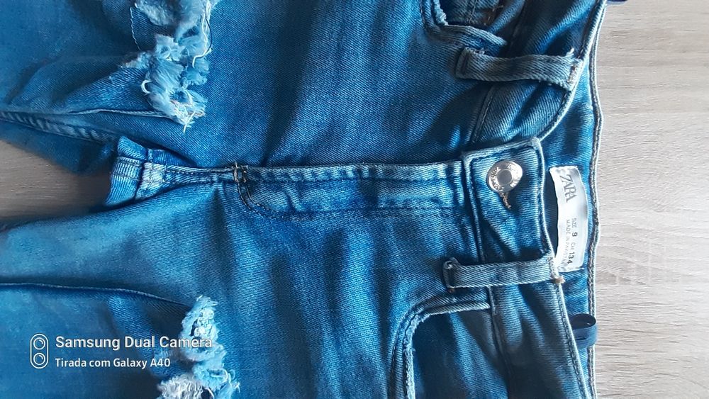 Calça ganga 9anos