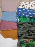 Materiały Jersey, muślin, bawełna i plumeti