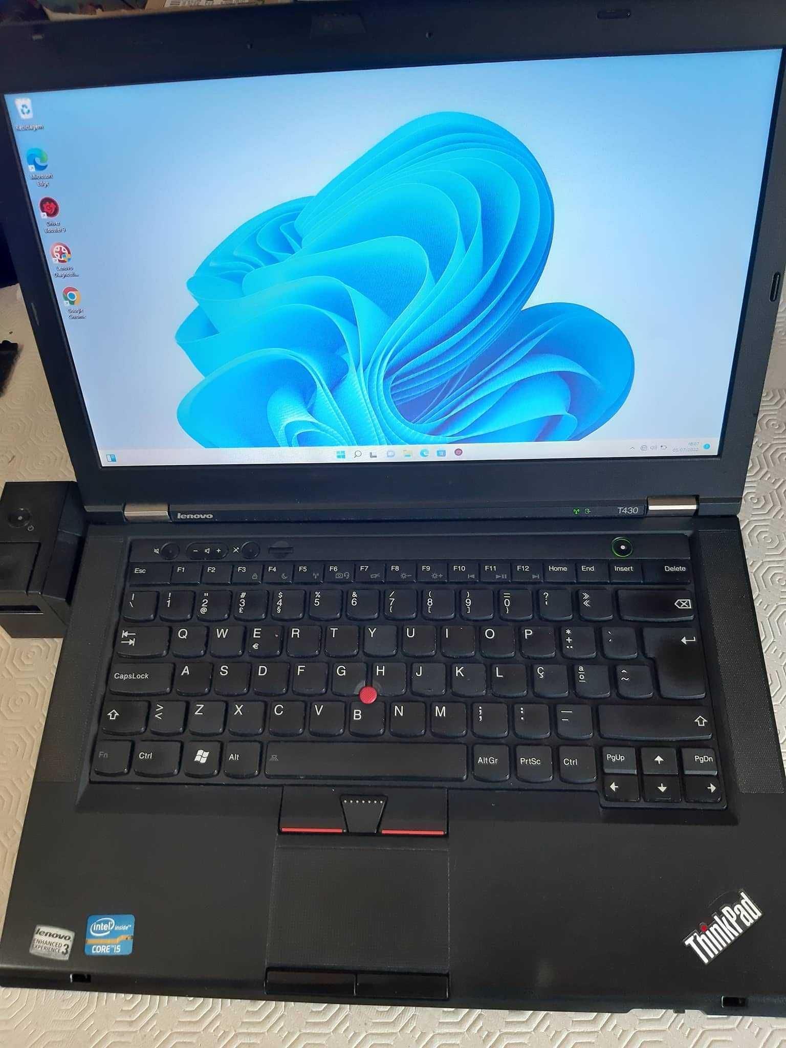 Lenovo T430 i5 2,6Ghz 8Gb RAM e SSD